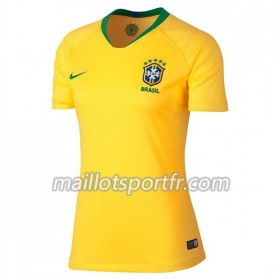 Maillot de Foot Brésil Femme Domicile Coupe du monde 2018